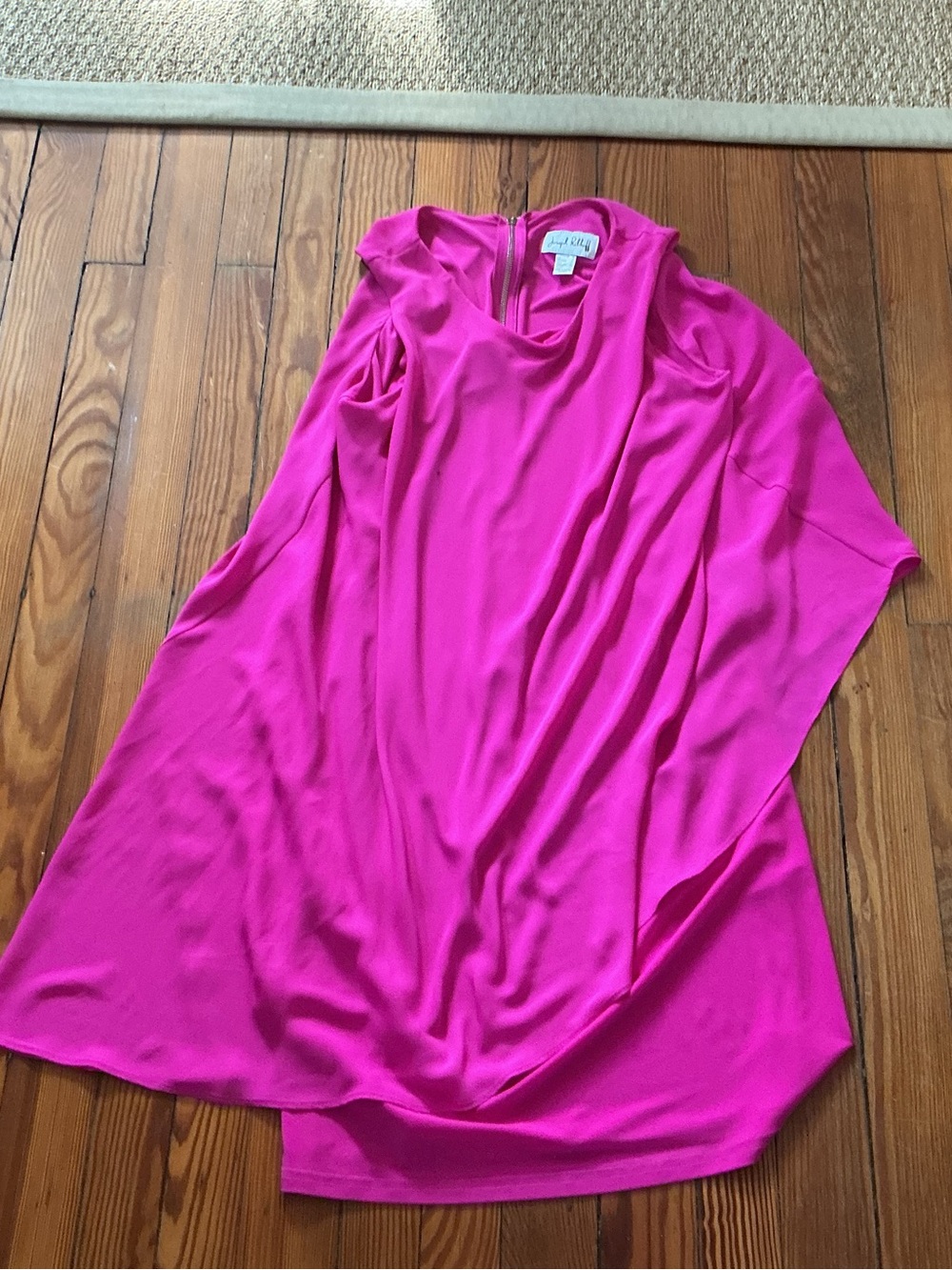 Joseph Ribkoff Bright Fuchsia Sleeveless Tunic